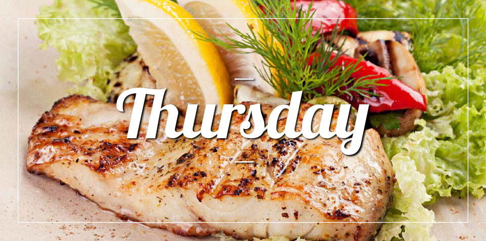 THURSDAY MEAL SPECIAL