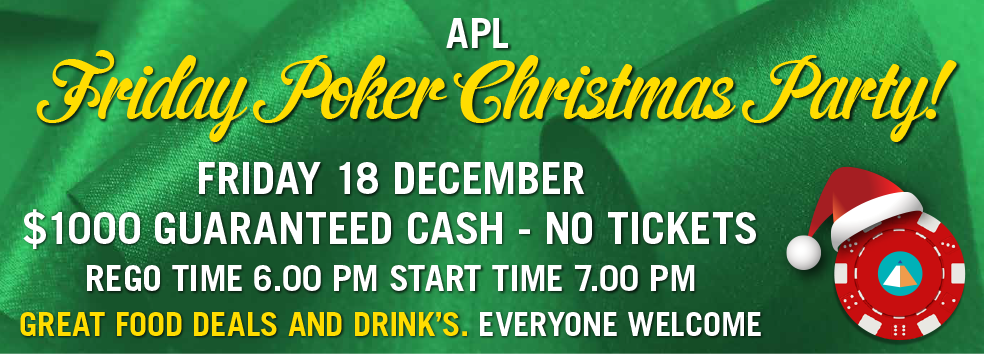 APL Friday Poker Christmas Party