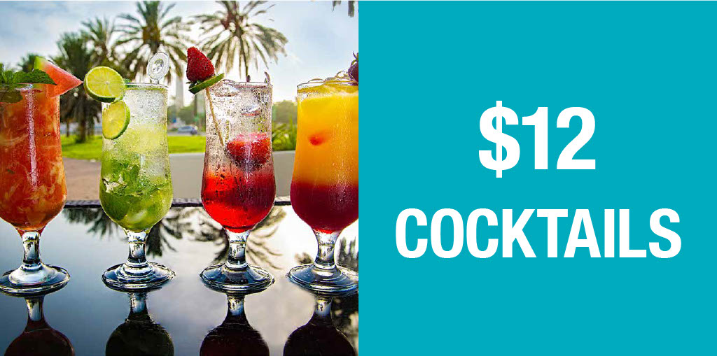 $12 Cocktails